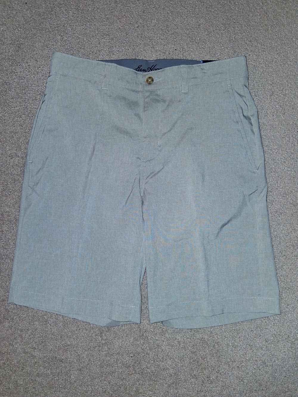 Ben Hogan Flat-Front Chino Shorts